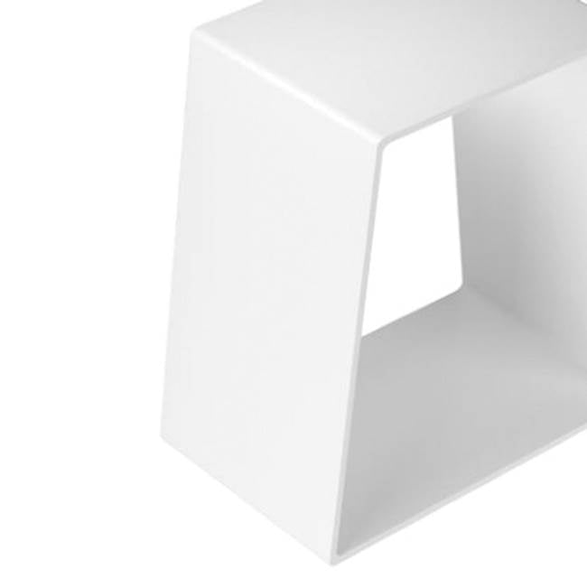 BARstone Shower Stool, White Gloss