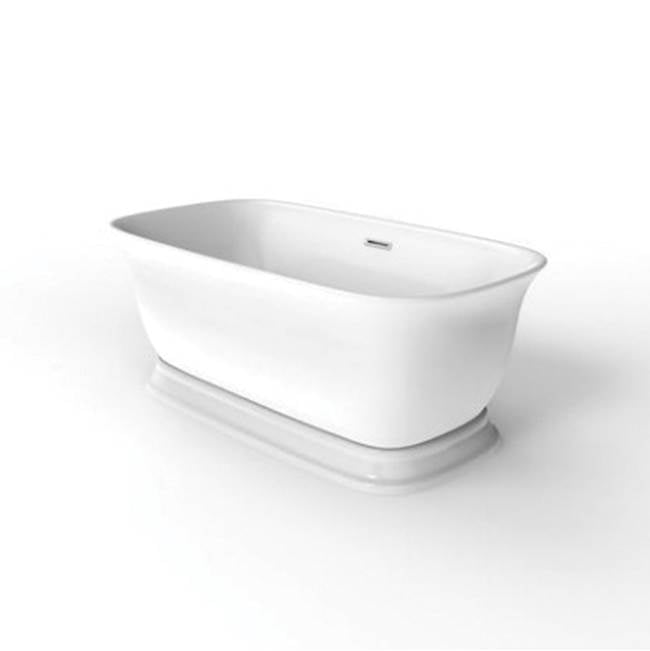 Bethany 59'' Freestanding AC Tub,W/internal drain-OF,BN