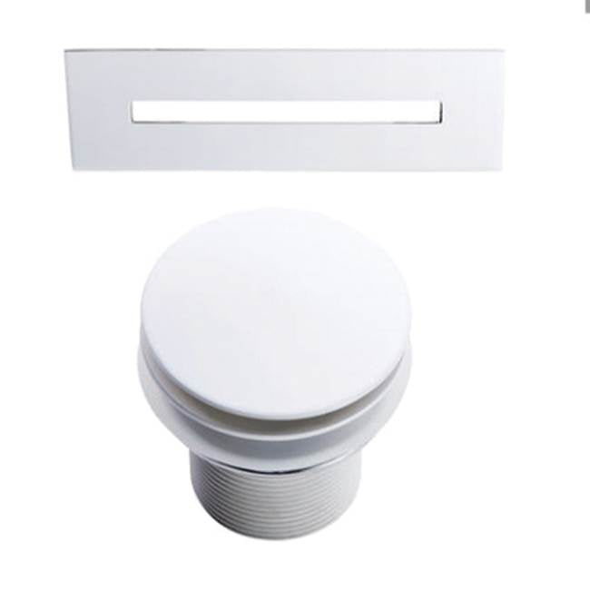 Moira 63'' AC Freestanding Tub White,w/Internal Drain-OF BN