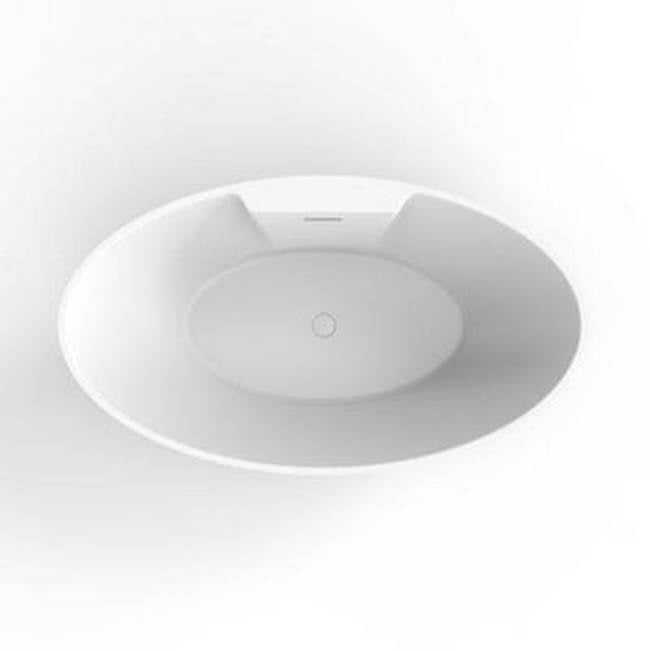 Portia 67''AC Freestanding,7'' Centers,W/internal drain-OF,WH
