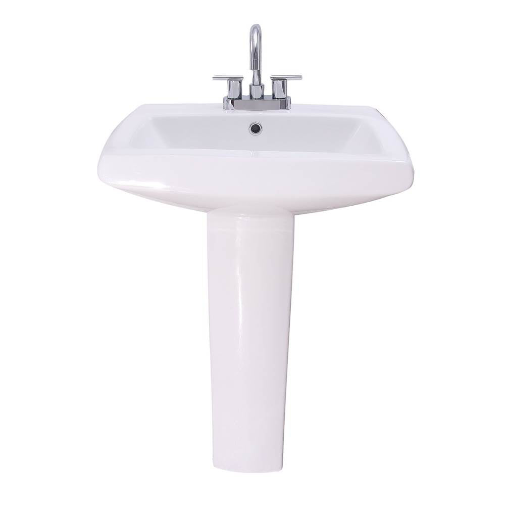 Ambrose Basin Only for 4'' CC Overflow, White