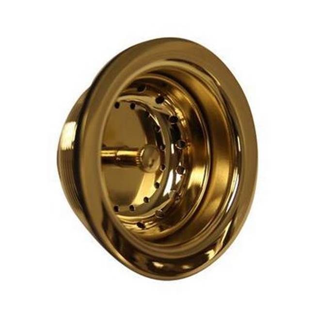 Barclay - Kitchen Sink Drain, 3 1/2'', Polished Brass - Polished Brass