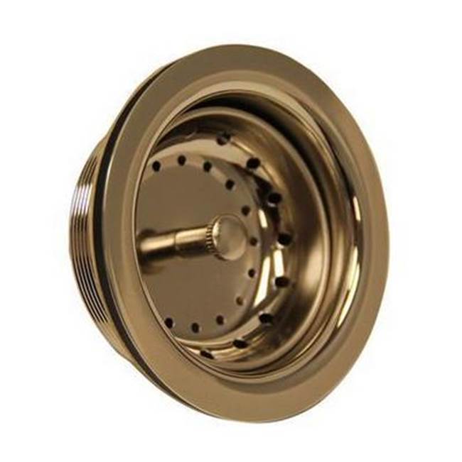 Barclay - Kitchen Sink Drain, 3 1/2'', Polished Nickel - Polished Nickel
