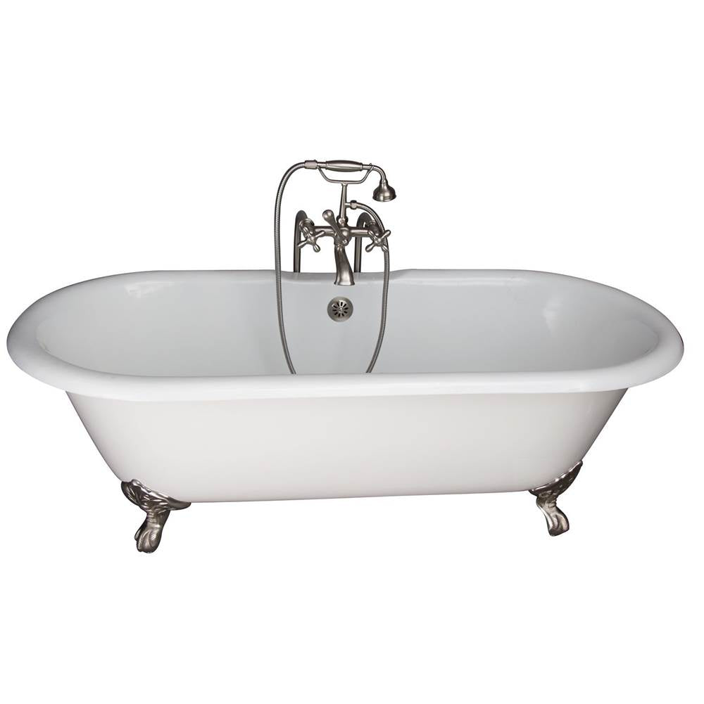 Barclay - Tub Kit 61''CI,Double Roll Top Filler,Supplies,Drain-SN