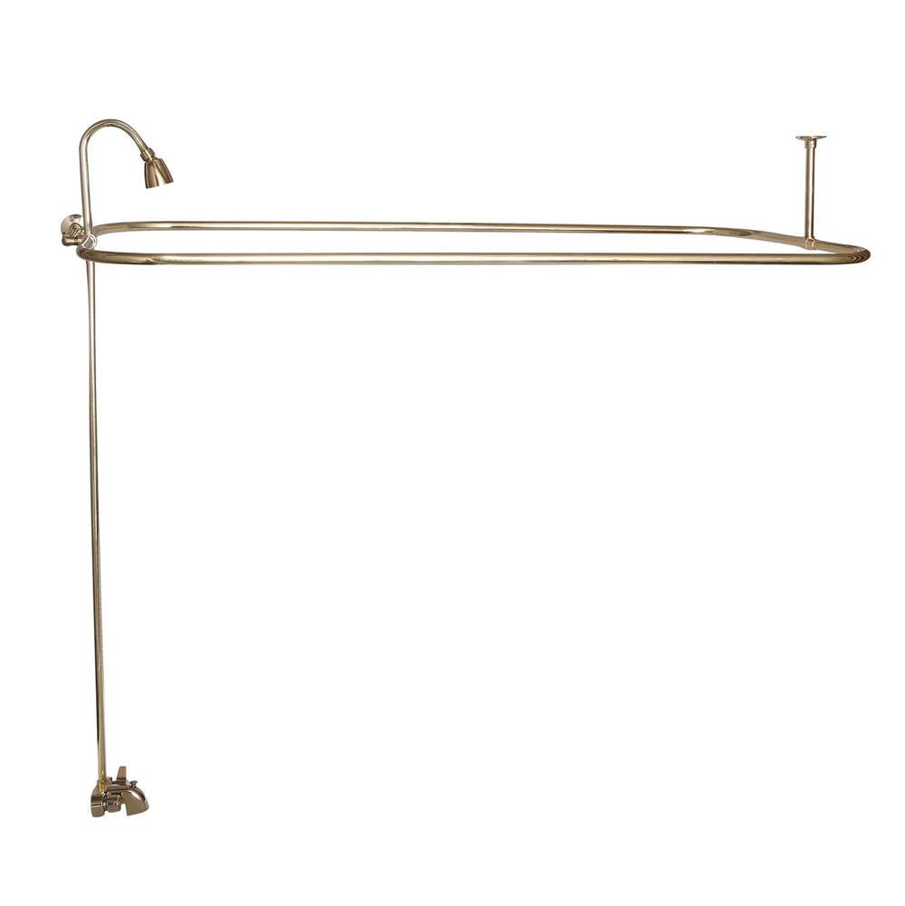 Tub Kit 67'' CI Roll Top,Shower Unit, Supplies, Drain-ORB