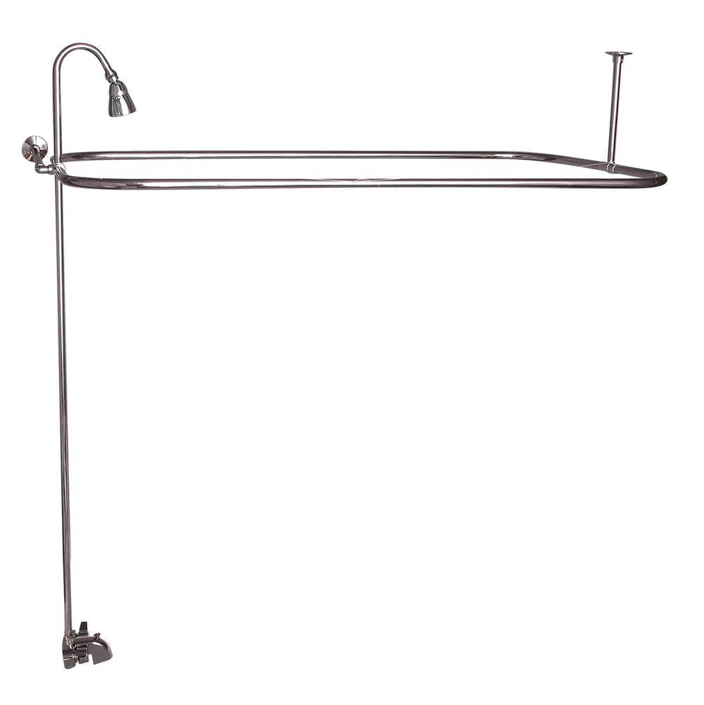 Tub Kit 67'' CI Roll Top,Shower Unit, Supplies, Drain-ORB