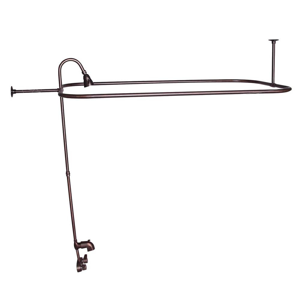 Tub Kit 55'' CI Roll Top, Filler,Supplies,Drain-ORB
