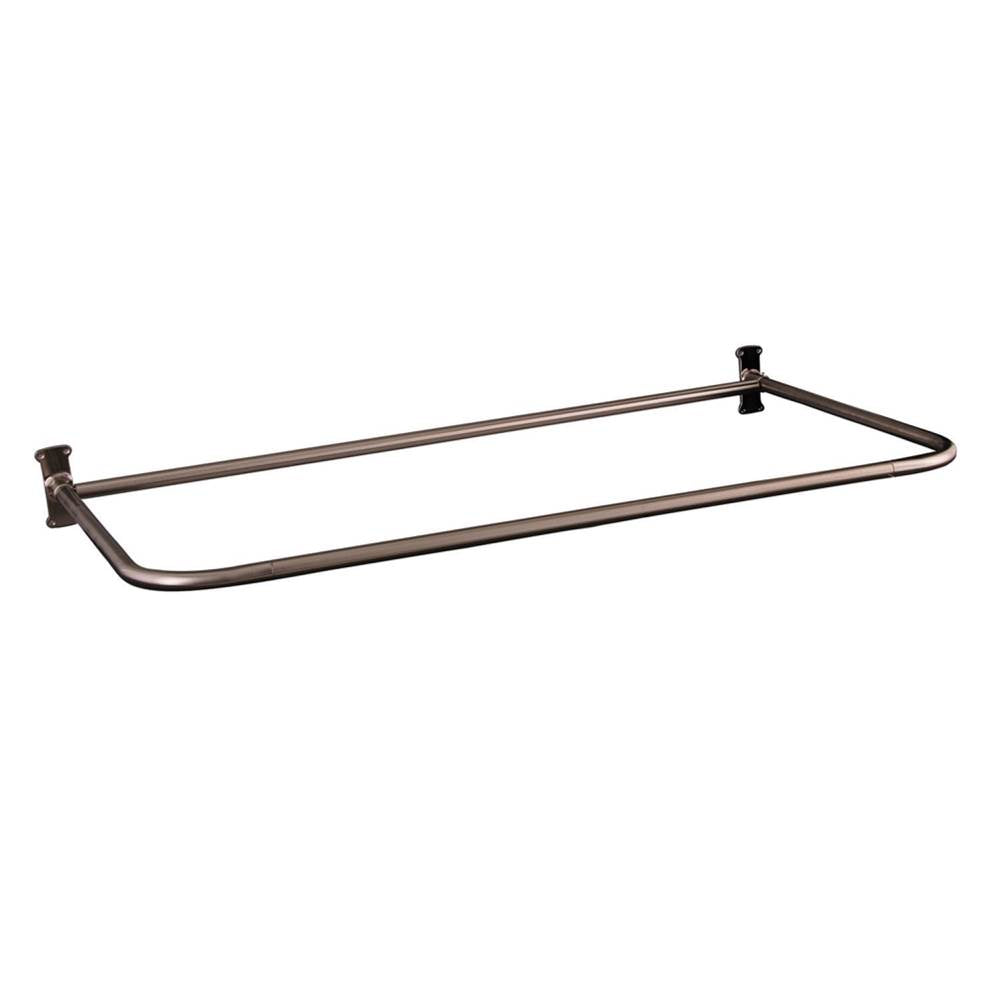 Tub Kit 55'' CI Roll Top,Filler Shwr Rd, Supplies, Drain-BrNkl