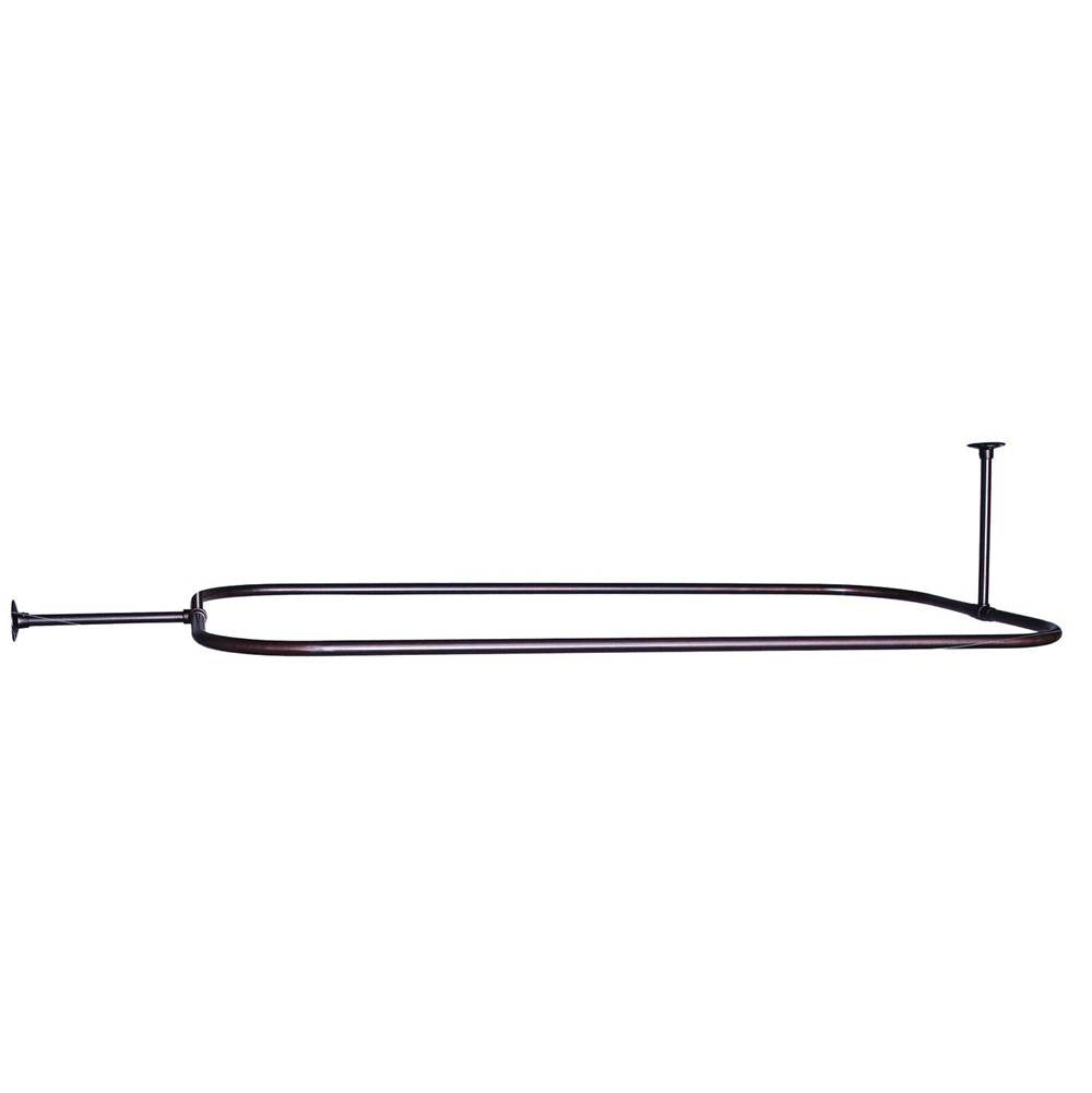 Tub Kit 60'' CI Roll Top,Filler Shwr Rd,Supplies, Drain-Chrome