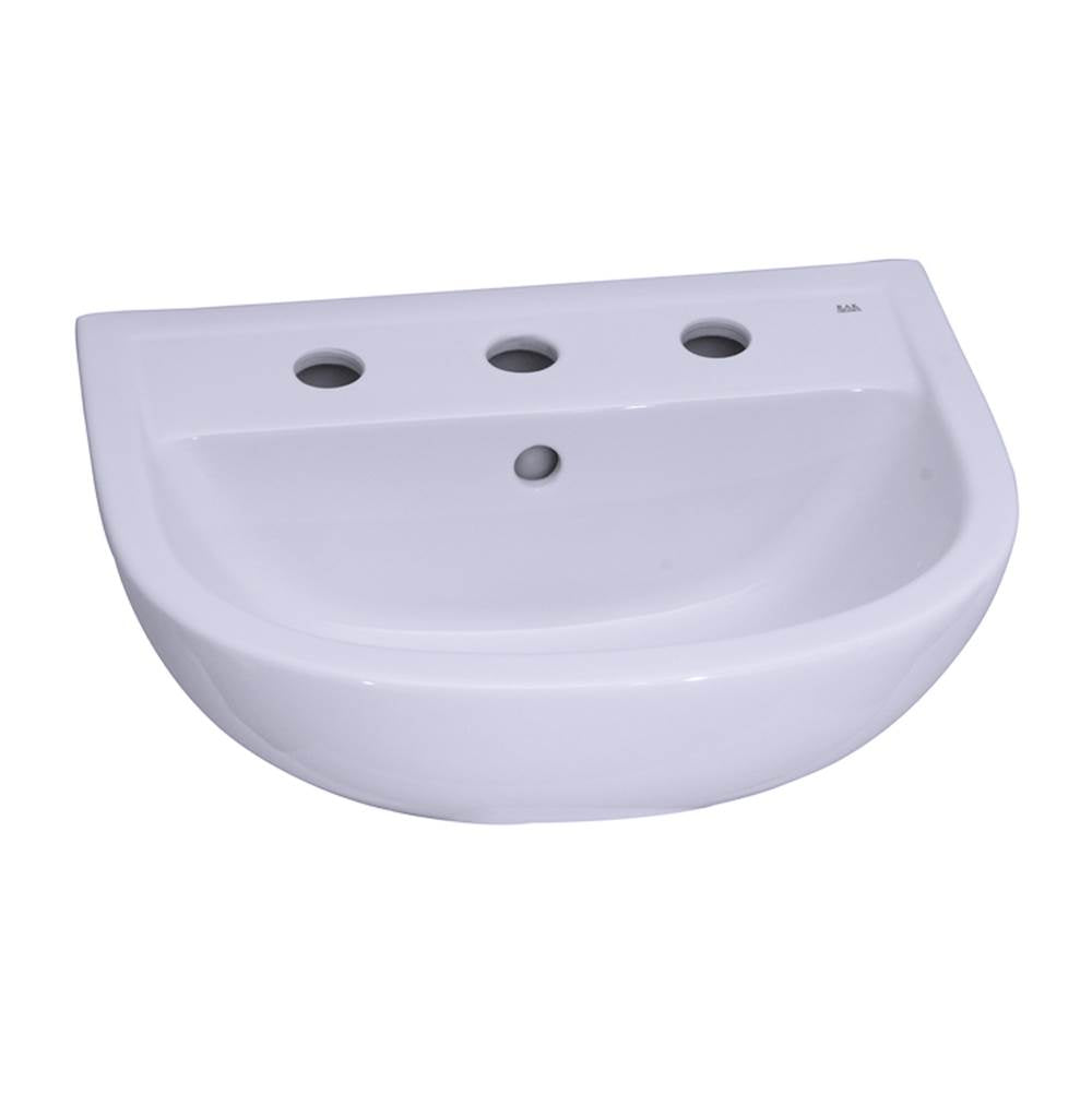 Barclay - Compact 450 Wall-Hung 8'' ws, White - White