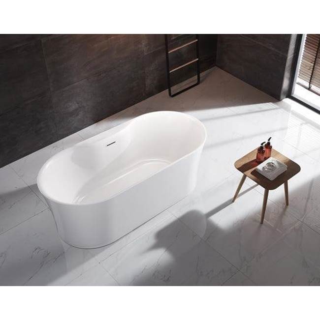 Onita 67''AC Freestanding,7'' Centers,W/internal drain-OF,BN