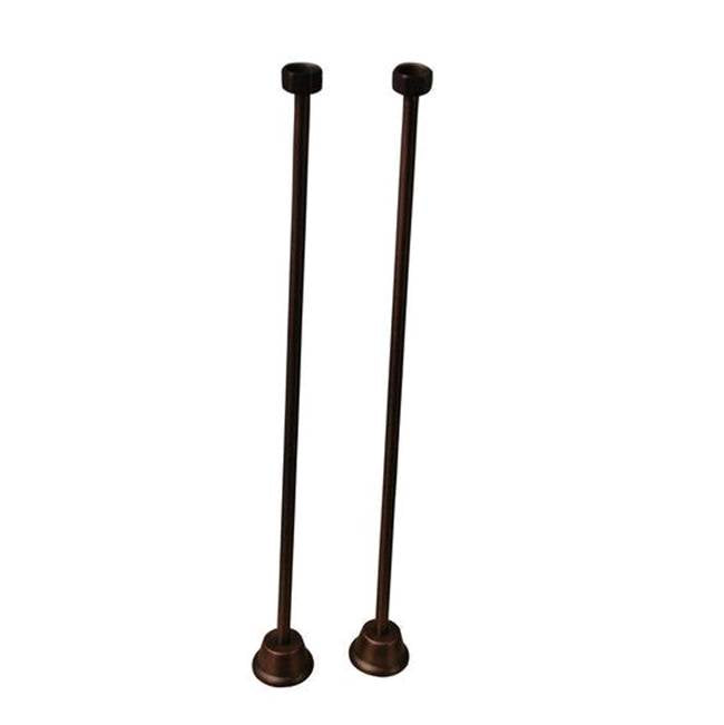 Tub Kit 60'' CI Slipper, Shwr Unit, Supplies, Drain-Chrome