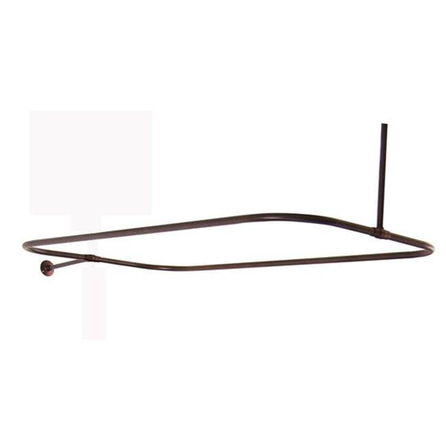Tub Kit 67'' CI Roll Top, Shwr Rd,Filler,Supplies,Drain-Chrm