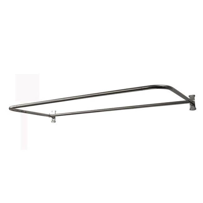Tub Kit 60'' AC Slipper, Shwr Rd,Filler,Supplies,Drain-BrNkl