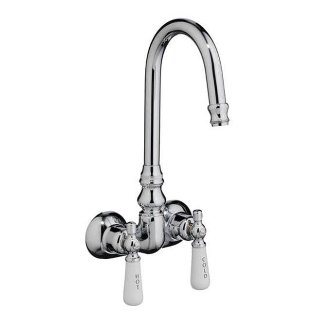 Tub Kit 60'' AC Roll Top, Tub Filler, Supplies, Drain-Chrome