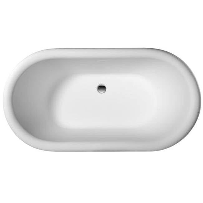 Winslow 66'' BARstone Freestanding Tub w/Integrated Base,Matte WH