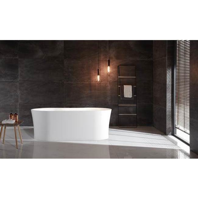 Olmos 59''AC Freestanding,7'' Centers,W/internal drain-OF,BN