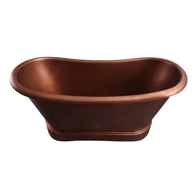 Calumet Copper Dbl Slipper66'' No Holes, Smooth Antique