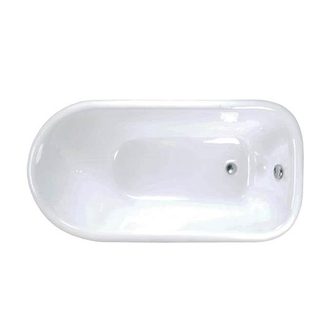 Abbey Cast Iron Roll Top WH, 48'', 3-3/8'' Holes, BN Feet