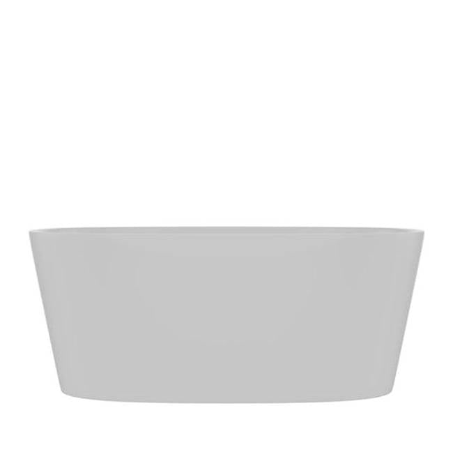 Paden 62'' BARstone Freestanding Tub, White Matte