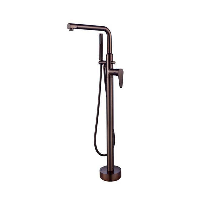 Barclay - Jansen Freestanding Faucet (Brass),W/Handshower, ORB - Oil Rubbed Bronze