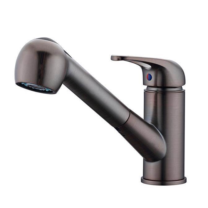 Barclay - Sable Kitchen Faucet with Pul Pull-out Spray,Oil Rubbed Brnz - Oil Rubbed Bronze