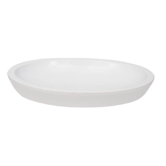 Barclay - Resort 23'' Oval Above Counter Basin, White - White