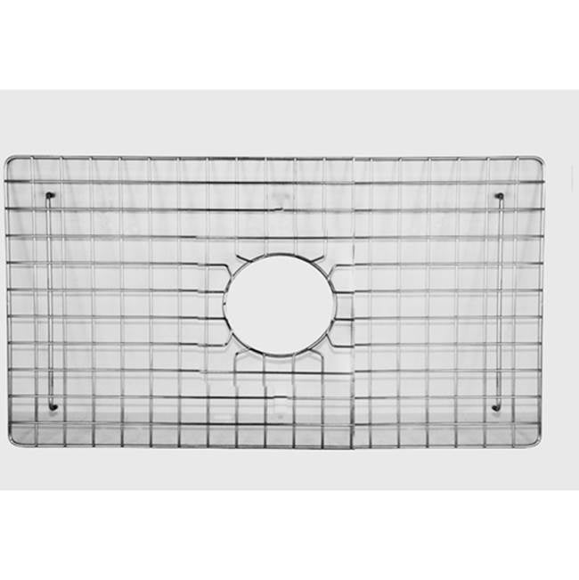 Barclay - Wire Grid Center Drain Sink Stainless Steel