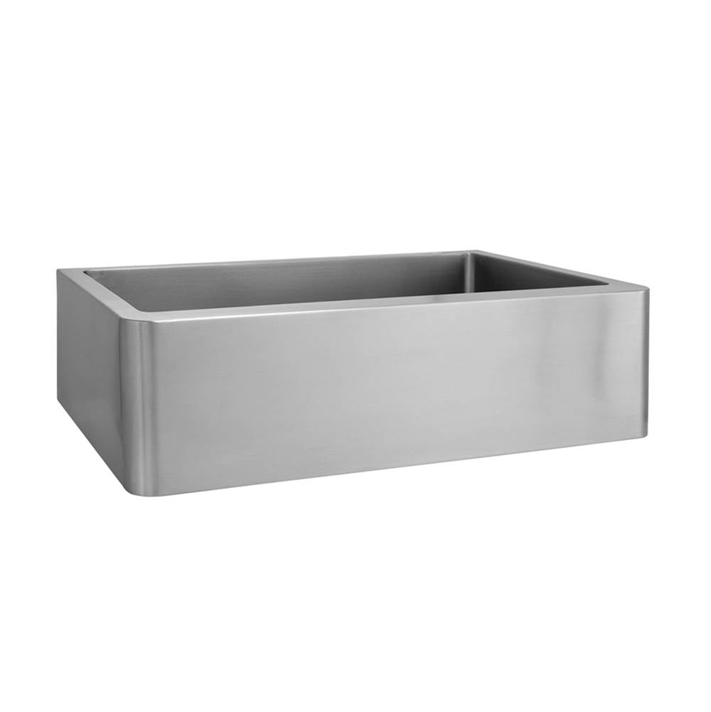 Barclay - Adelphia 27'' Stainless Steel Single Bowl Apron Front Sink - Stainless Steel