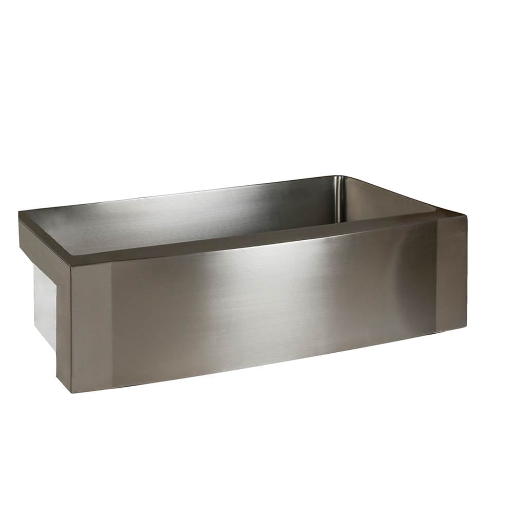 Barclay - Bremen 33'' Stainless Steel Single Bowl Apron Front Sink - Stainless Steel