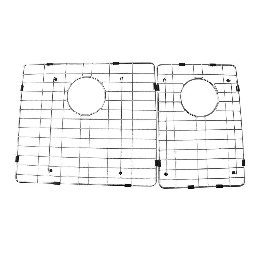 Barclay - Guilio SS 60/40 Dbl Wire Set2, 17-5/8''/10-5/8''x15-5/8'' - Stainless Steel