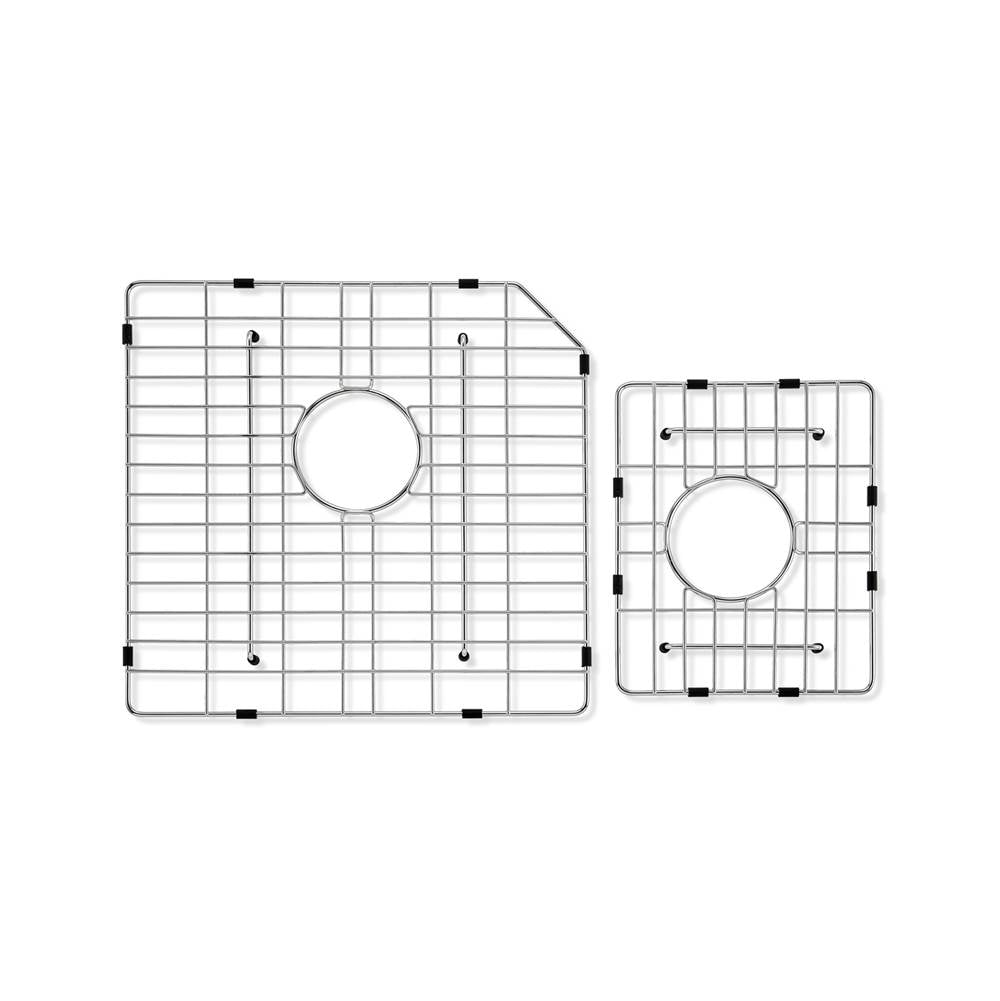 Barclay - Laguna SS 70/30 Dbl Wire Set2 18-1/8''x17-5/8'',14-3/4''x11-1/8 - Stainless Steel