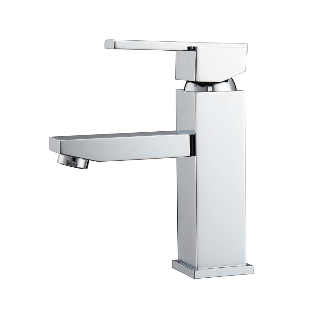 Barclay - Fulton Single Handle Lavatory Faucet w/Hoses,Polished Chrome - Polished Chrome