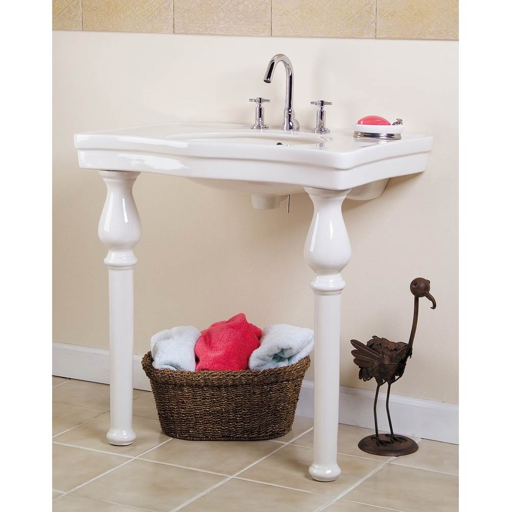 Barclay - Milano Console Legs, Pair, Bisque - Bisque