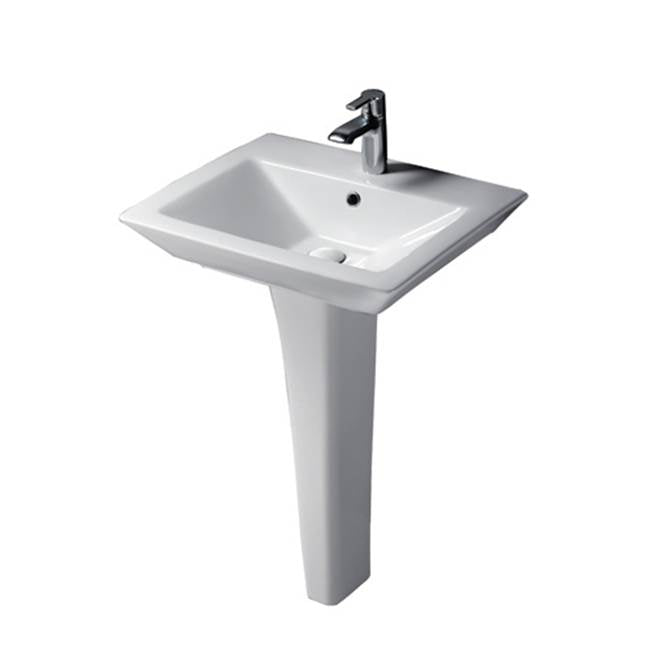 Barclay - Opulence Column, White - White