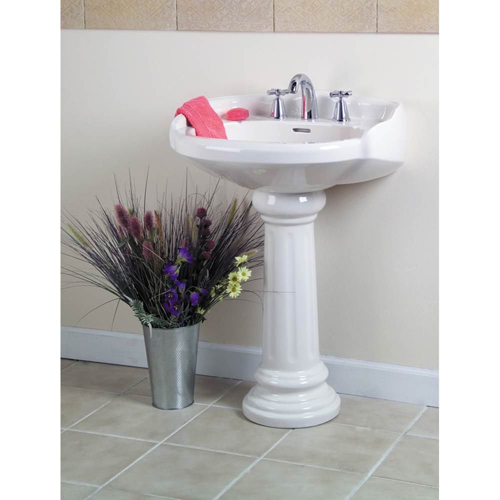 Barclay - Victoria Basin, 4''cc, White - White