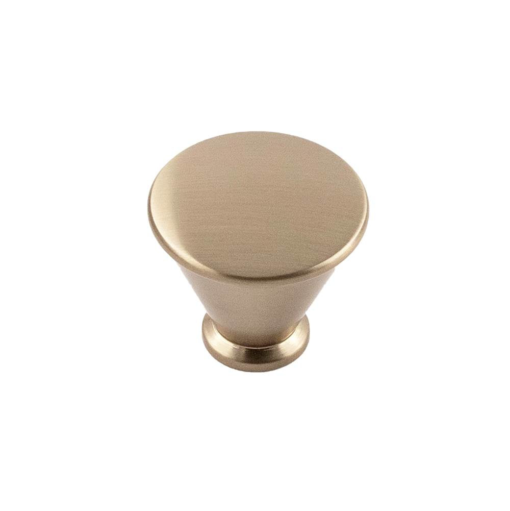 Belwith Keeler - Facette Collection Knob 1-1/4 Inch Diameter Champagne Bronze Finish - Champagne Bronze