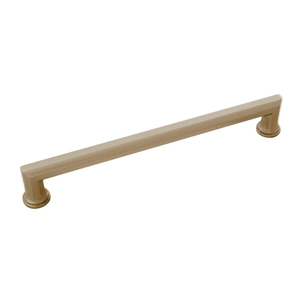 Belwith Keeler - Facette Collection Pull 8-11/16 Inch (220mm) Champagne Bronze Finish - Champagne Bronze