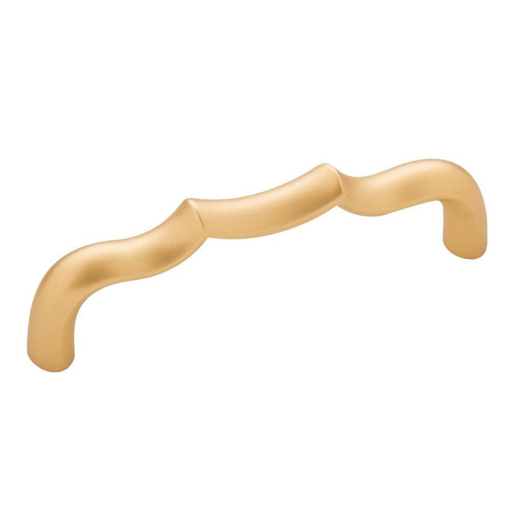 Belwith Keeler - Pull 3-3/4 Inch (96mm) Center to Center - Brushed Golden Brass