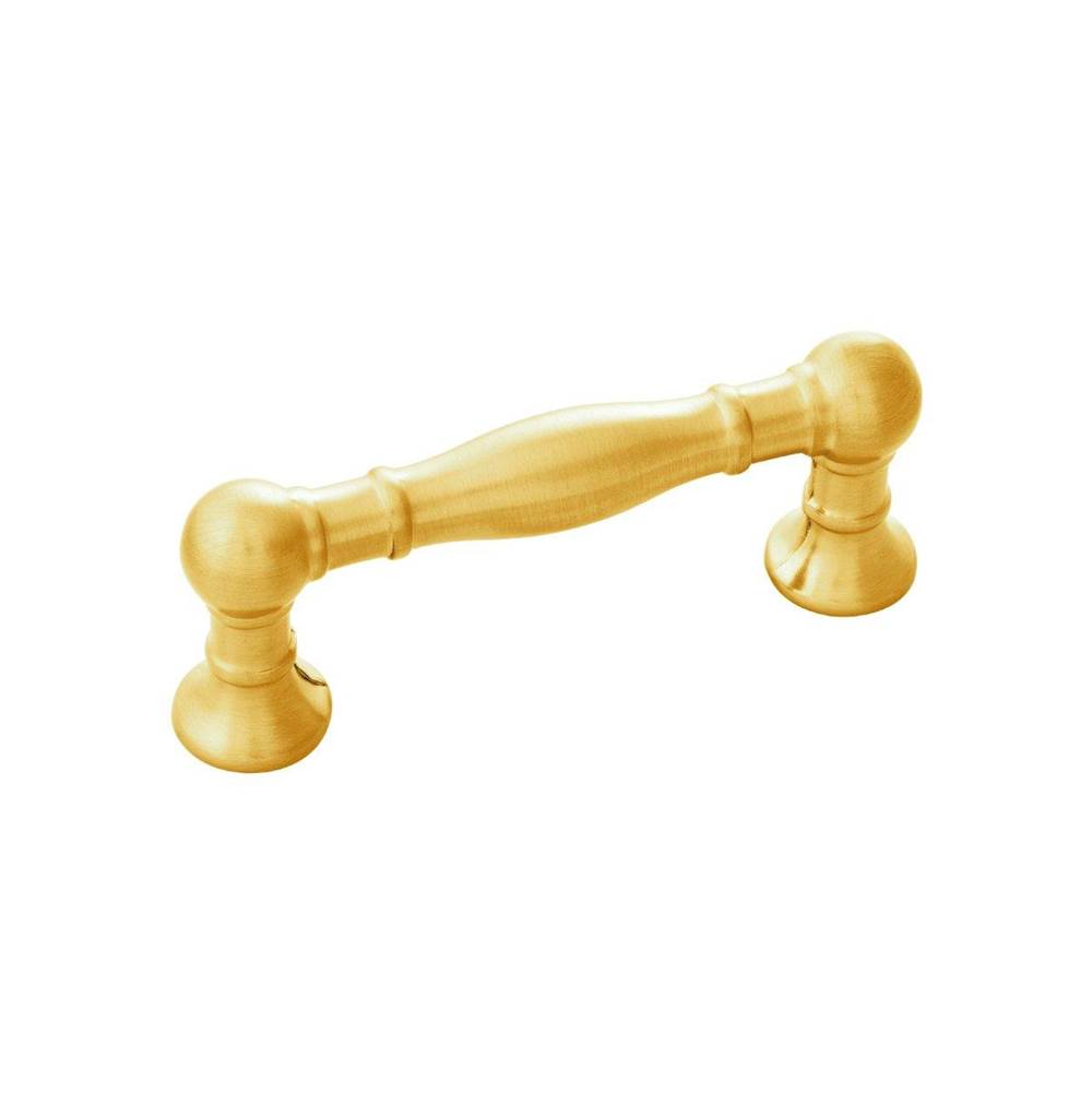 Belwith Keeler - Pull 3 Inch Center to Center - Brushed Golden Brass