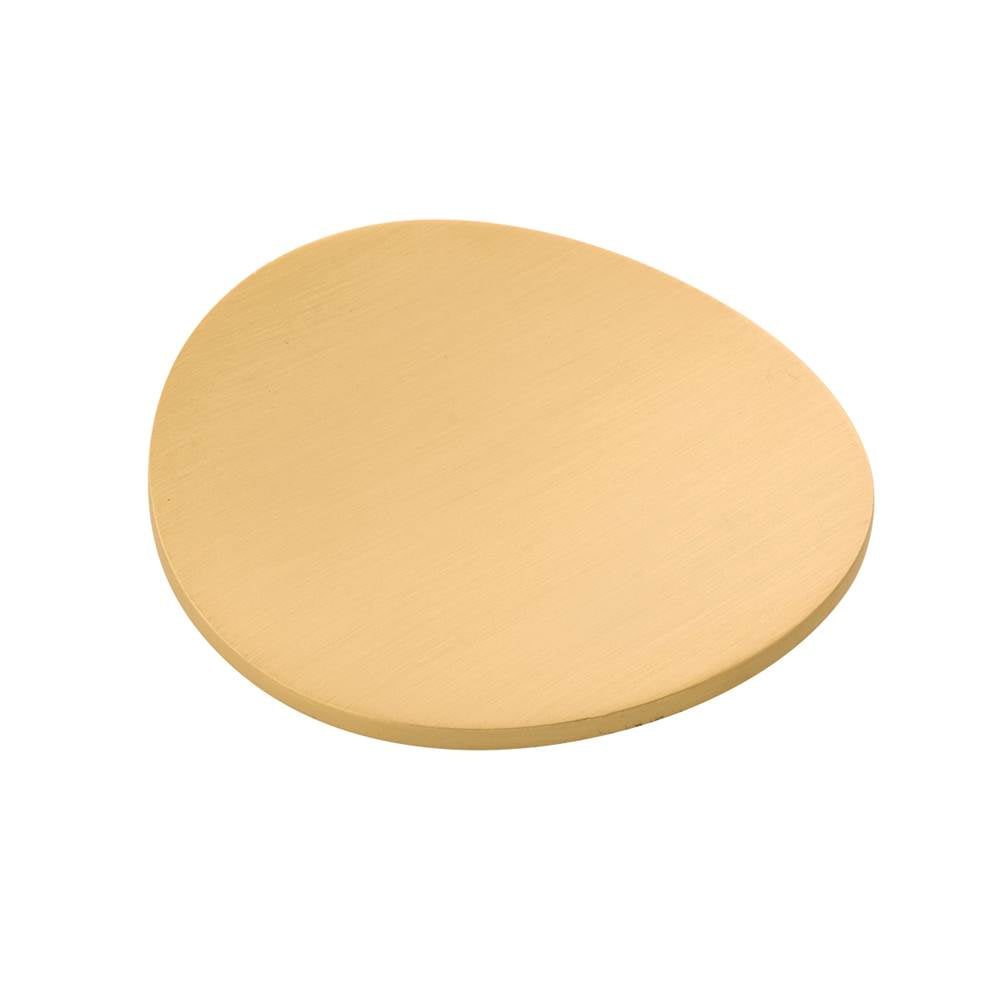 Belwith Keeler - Knob 3 Inch Diameter - Brushed Golden Brass