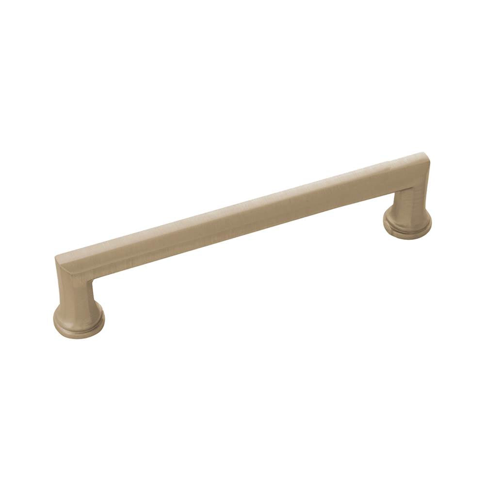 Belwith Keeler - Facette Collection Pull 6-5/16 Inch (160mm) Center to Center Champagne Bronze Finish - Champagne Bronze