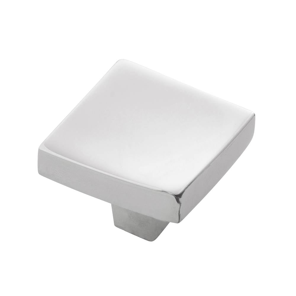 Belwith Keeler - Knob 1-1/4 Inch Square - Chrome