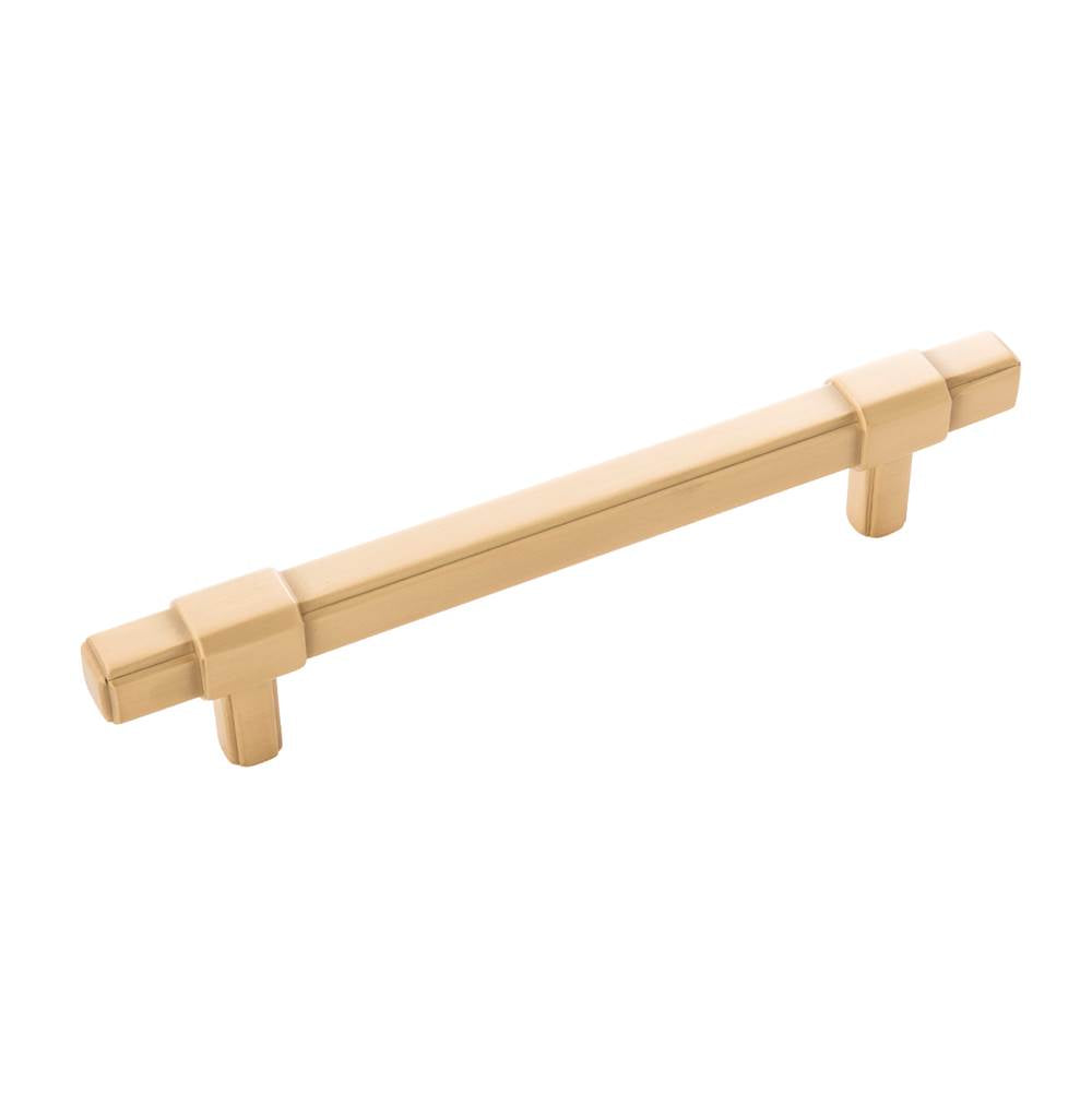 Belwith Keeler - Pull 5-1/16 Inch (128mm) Center to Center - Brushed Golden Brass