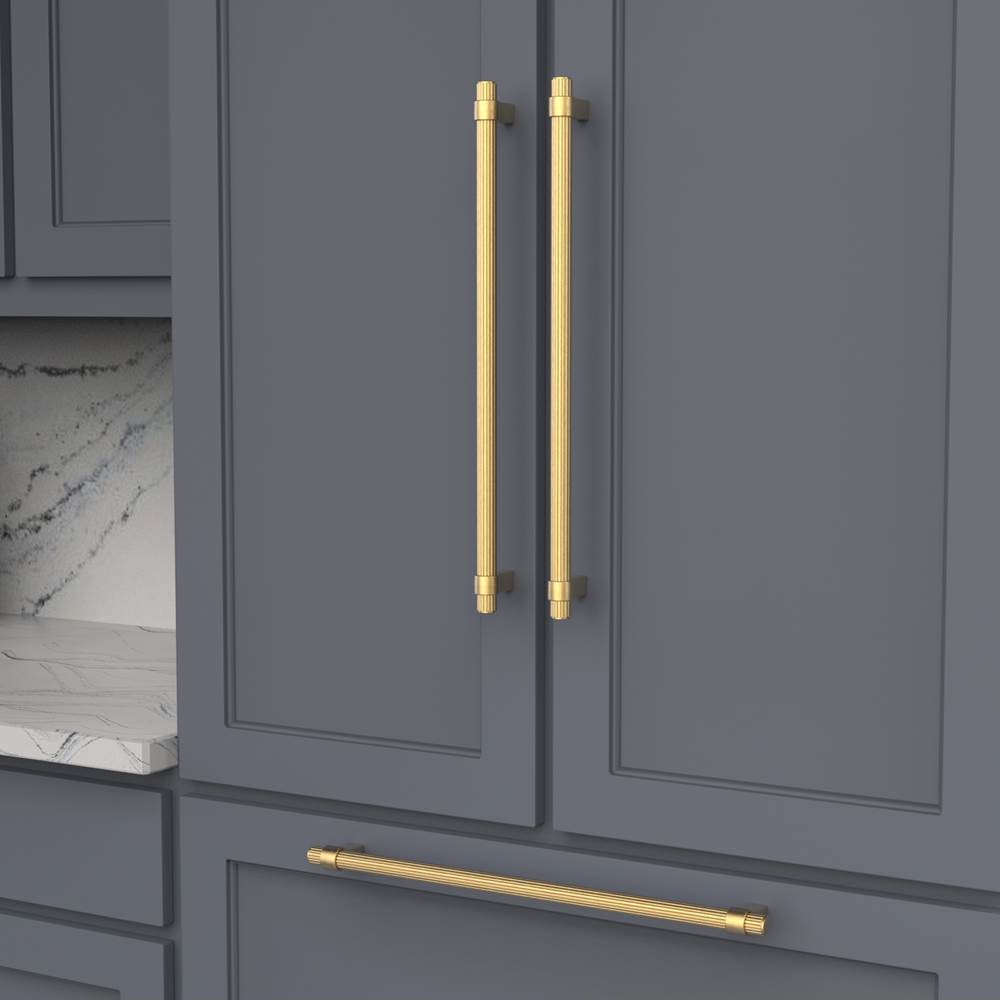 Sinclaire Collection Appliance Pull 18 Inch Center to Center Polished Nickel Finish