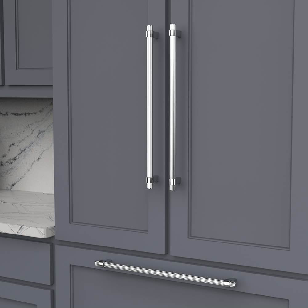 Sinclaire Collection Appliance Pull 18 Inch Center to Center Polished Nickel Finish