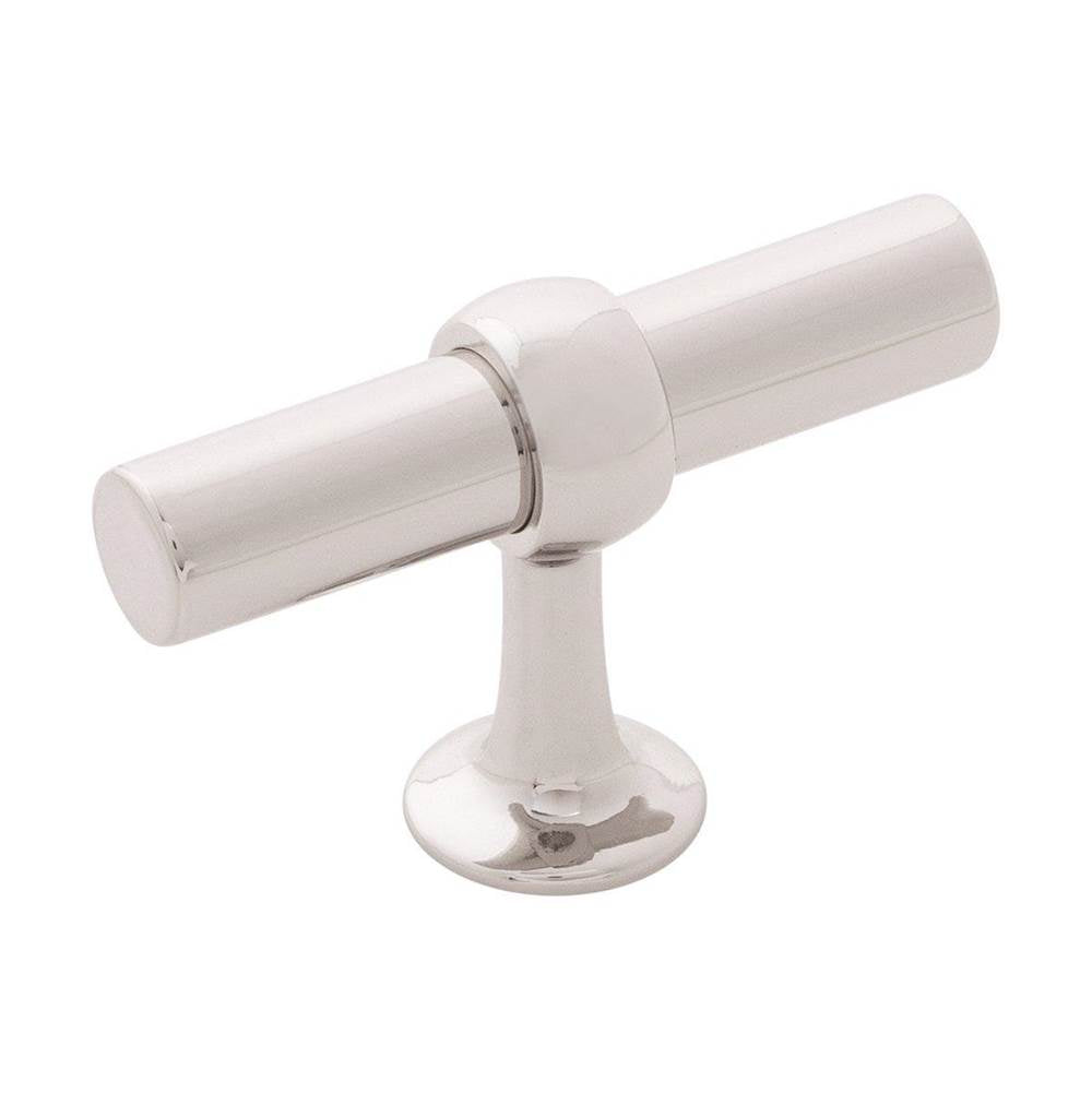 Belwith Keeler - T-Knob 2-1/2 Inch X 13/16 Inch - Polished Nickel
