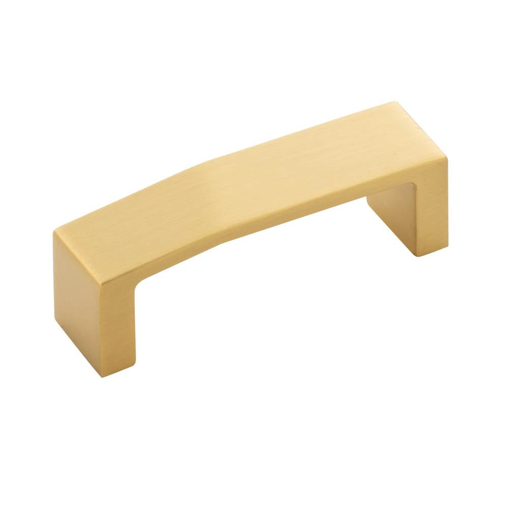 Belwith Keeler - Pull 3 Inch Center to Center - Brushed Golden Brass