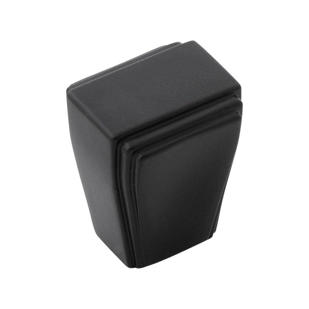 Belwith Keeler - Knob 1 Inch x 7/8 Inch - Matte Black
