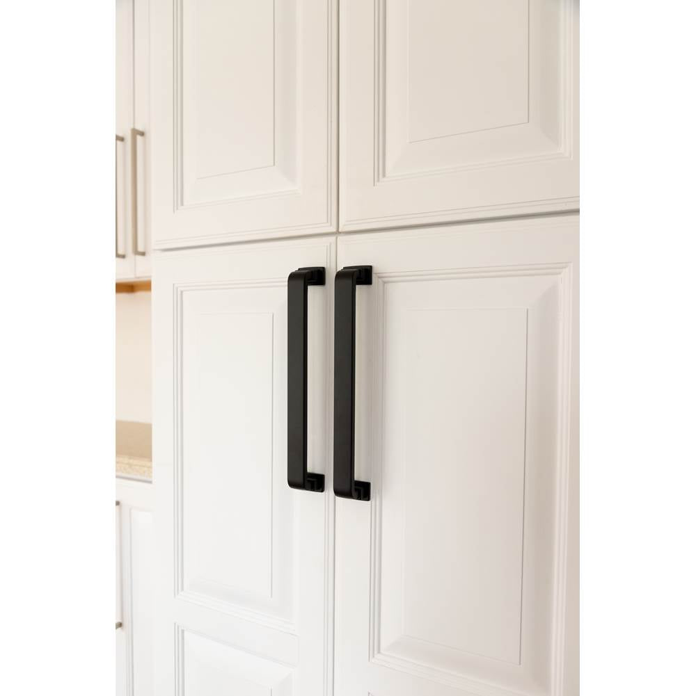 Brighton Collection Pull 6-5/16 Inch (160mm) Center to Center Brushed Golden Brass Finish
